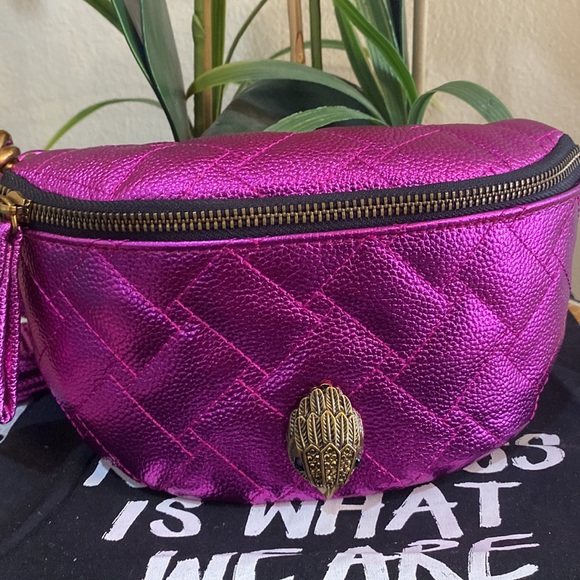 Kurt Geiger Small Kensington Soft Quilted Leather Belt Bag - Picture 13 of 13